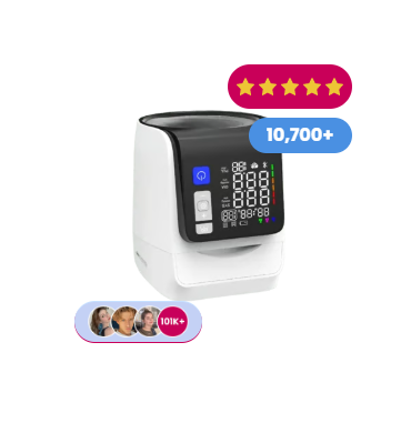 Monitor your heart health easily at home with one-touch accuracy and comfort.