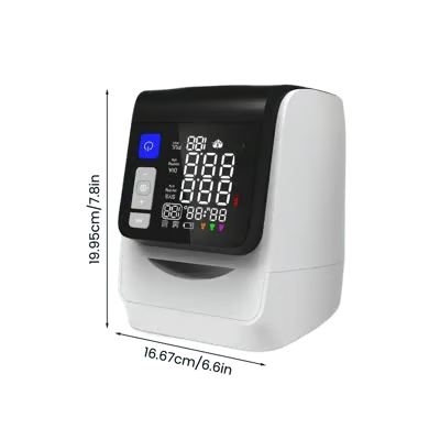 Monitor your heart health easily at home with one-touch accuracy and comfort.